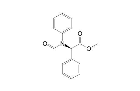 Methyl (R)-[N-formyl-N-phenyl-2-amino-2-phenyl]ethanoate