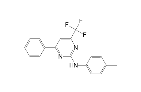 4-Phenyl-N-(p-tolyl)-6-(trifluoromethyl)pyrimidin-2-amine