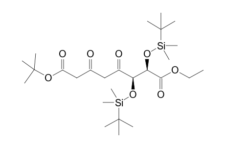 (2R,3R)-2,3-Bis-(tert-butyl-dimethyl-silanyloxy)-4,6-dioxo-octanedioic acid 8-tert-butyl ester 1-ethyl ester