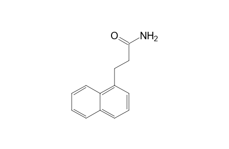 3-(1-Naphthyl)propanamide