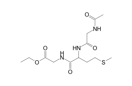 n-Acetylglycylmethionylglycine Ethyl Ester