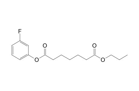 Pimelic acid, 3-fluorophenyl propyl ester
