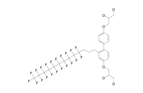 3-[4'-(2,3-DIHYDROXYPROPYLOXY)-2-(1H,1H,2H,2H,3H,3H-PERFLUOROTRIDECYL)-BIPHENYL-4-YLOXY]-PROPANE-1,2-DIOL