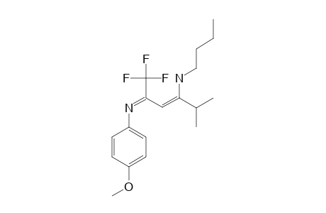 N(3)-BUTYL-(Z)-6,6,6-TRIFLUORO-5-(4-METHOXYPHENYLIMINO)-2-METHYL-3-HEXEN-3-AMINE