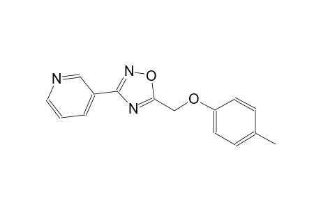 pyridine, 3-[5-[(4-methylphenoxy)methyl]-1,2,4-oxadiazol-3-yl]-