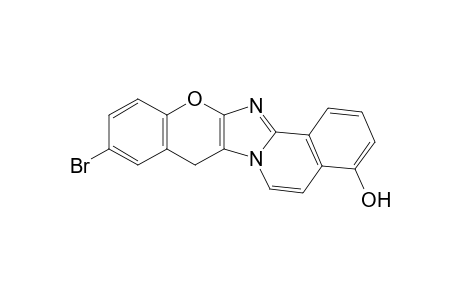 10-Bromo-4-hydroxy-8H-chromeno[2',3':4,5]imidazo[2,1-a]-isoquinoline