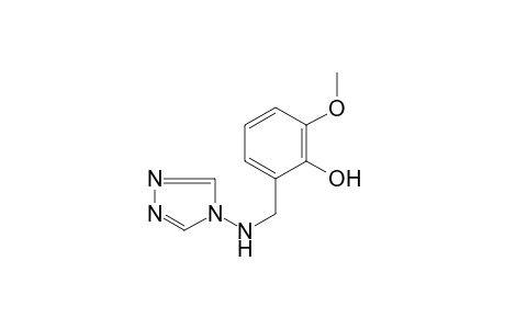 Phenol, 2-methoxy-6-[(4H-1,2,4-triazol-4-ylamino)methyl]-