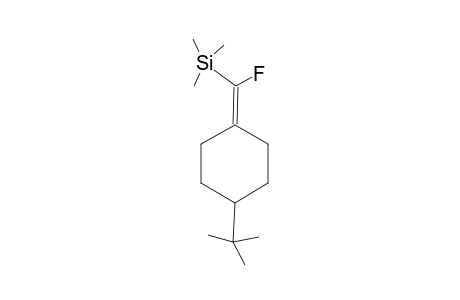 4-tert-Butyl-1,1-(1-fluoro-1-trimethylsilylmethylene)cyclohexane
