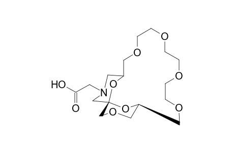 (E,E)-(2R,6S,8S)-N-Methylcarboxy-13,16,19,22-tetraoxa[12(2,8)]-1,4,7-triioxa-10-azaspiro[5.5]undecane