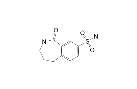 8-AMINOSULFONYL-2,3,4,5-TETRAHYDRO-1H-2-BENZAZEPIN-1-ONE