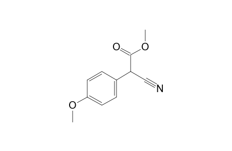 CYANO(p-METHOXYPHENYL)ACETIC ACID, METHYL ESTER