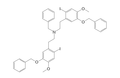 Benzeneethanamine, 2-iodo-N-[2-[2-iodo-4-methoxy-5-(phenylmethoxy)phenyl]ethyl]-4-methoxy-5-(phenylmethoxy)-N-(phenylmethyl)-