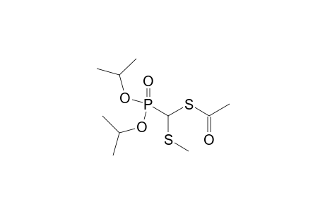 Diisopropyl (acylthiomethylthiomethyl)phosphonate
