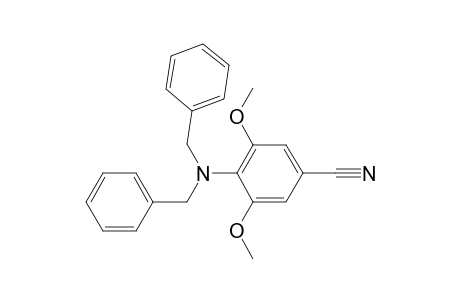 4-Dibenzylamino-3,5-dimethoxy-benzonitrile
