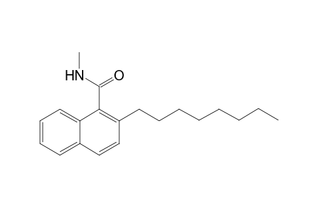 N-Methyl-2-octyl-1-naphthalenecarboxamide