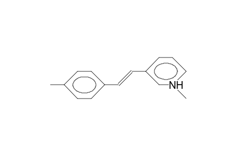 N-Methyl-3-(4-methyl-styryl)-pyridinium cation