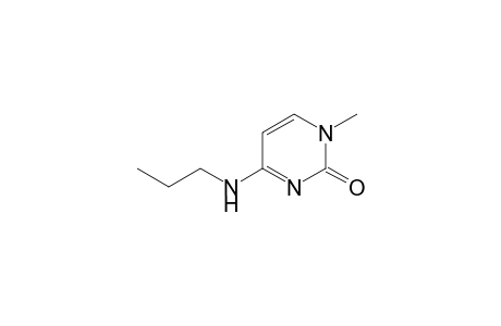 1-Methyl-4-(propylamino)-2(1H)-pyrimidinone