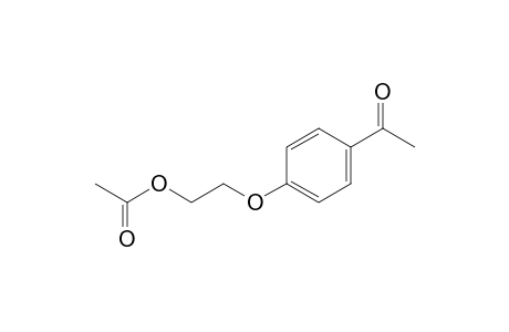 4'-(2-hydroxyethoxy)acetophenone, acetate