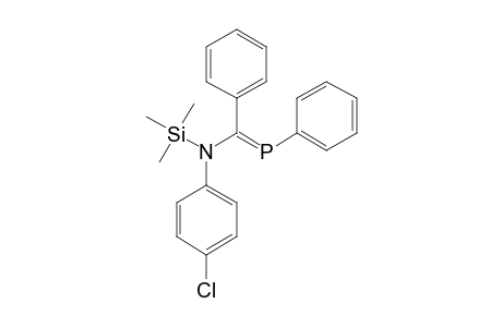 (4-chlorophenyl)-(phenyl-phenylphosphanylidene-methyl)-trimethylsilyl-amine