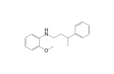2-Methoxy-N-(3-phenylbutyl)aniline