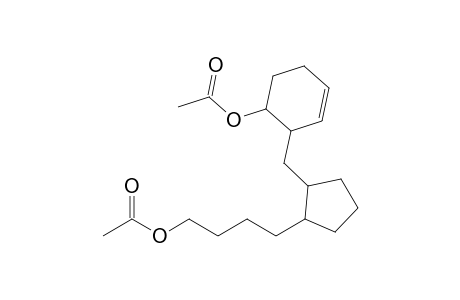 1-Acetoxy-2-[2-(4-acetoxybutyl)cyclopentylmethyl]-3-cyclohexene