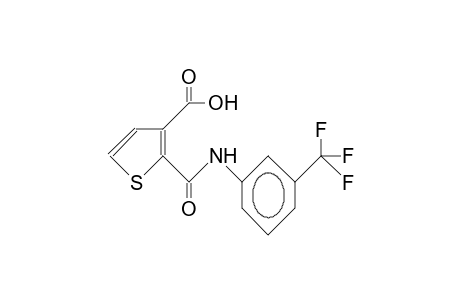 Thiophene-2,3-dicarboxylic 3-acid, 2-(3-trifluoro methyl-anilide)