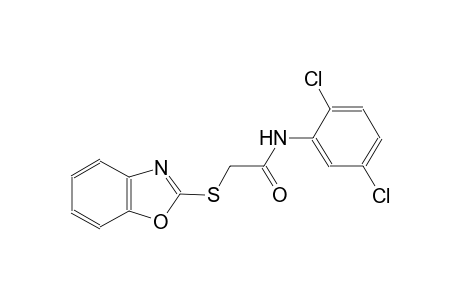 2-(1,3-benzoxazol-2-ylsulfanyl)-N-(2,5-dichlorophenyl)acetamide