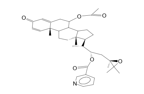 PETUNIASTERONE C 22-NICOTINATE-7-ACETATE