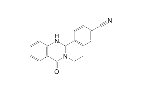 2-(4-Cyanophenyl)-3-ethyl-2,3-dihydroquinazolin4(1H)-one