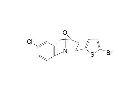 (2SR,4RS)-7-chloro-2-(5-bromothiophen-2-yl)-2,3,4,5-tetrahydro-1,4-epoxy-1-benzazepine
