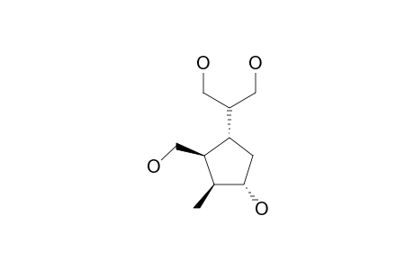 2-[(1R,2S,3S,4S)-4-hydroxy-3-methyl-2-methylol-cyclopentyl]propane-1,3-diol