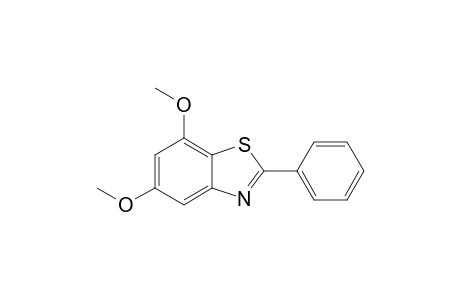 2-Phenyl-5,7-dimethoxybenzothiazole