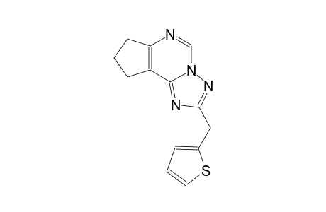 7H-cyclopenta[e][1,2,4]triazolo[1,5-c]pyrimidine, 8,9-dihydro-2-(2-thienylmethyl)-