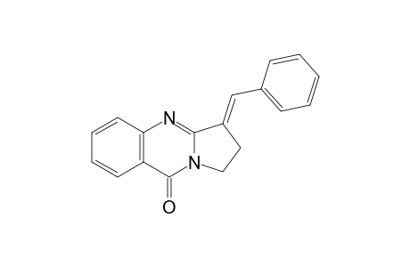 (3E)-3-(phenylmethylene)-1,2-dihydropyrrolo[2,1-b]quinazolin-9-one