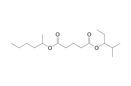 Glutaric acid, 2-methylpent-3-yl 2-hexyl ester