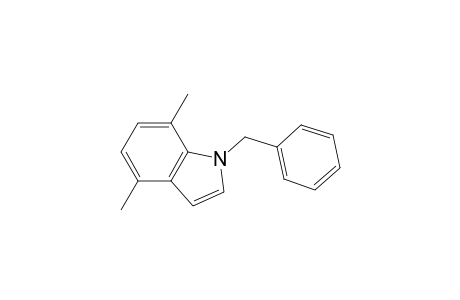 1-Benzyl-4,7-dimethyl indole