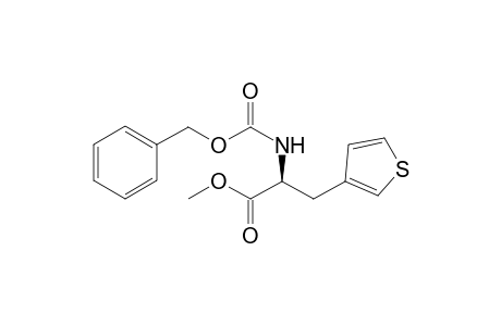 Methyl (S)-2-[(benzyloxy)carbonylamino]-3-(thiophen-3'-yl)propanoate