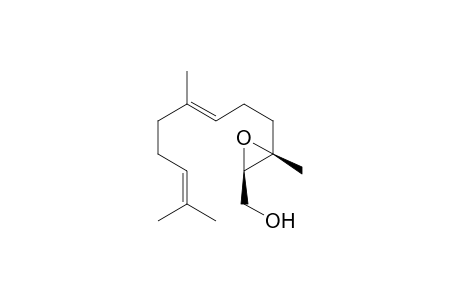 (2R,3R)-3-((E)-4,8-dimethylnona-3,7-dien-1-yl)-3-methyloxiran-2-yl)methanol