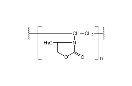 POLY(N-VINYL-5-METHYL-2-OXAZOLIDINONE)