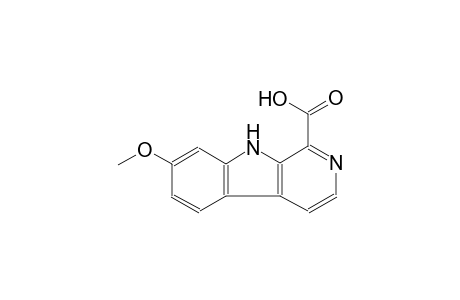 9H-pyrido[3,4-b]indole-1-carboxylic acid, 7-methoxy-