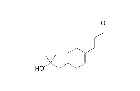 3-(4-(2-hydroxy-2-methylpropyl)cyclohex-1-en-1-yl)propanal