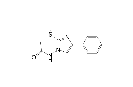 N-(2-methylsulfanyl-4-phenyl-imidazol-1-yl)acetamide