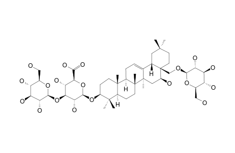 ALTERNOSIDE-IX;LONGISPINOGENIN-3-O-BETA-D-GLUCOPYRANOSYL-(1->3)-BETA-D-GLUCURONOPYRANOSYL-28-O-BETA-D-GLUCOPYRANOSIDE