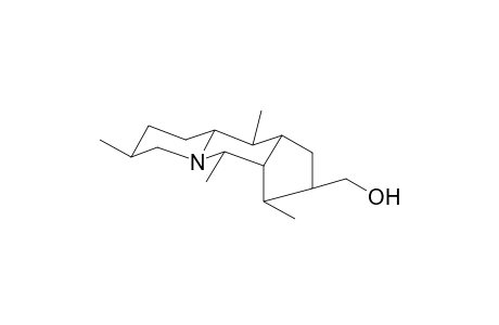 1,5,7,10-Tetramethyl-4-(hydroxymethyl)-8-aza-tricyclo[7.4.4.0]tridecane