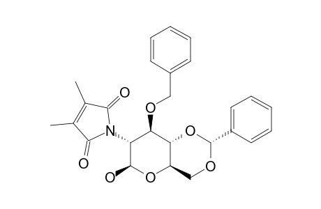 3-O-BENZYL-4,6-O-BENZYLIDENE-2-DIMETHYLMALEIMIDO-2-DEOXY-BETA-D-GLUCOPYRANOSIDE