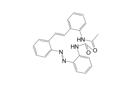 Acetamide, N-[2-[2-[2-[[2-(acetylamino)phenyl]azo]phenyl]ethenyl]phenyl]-