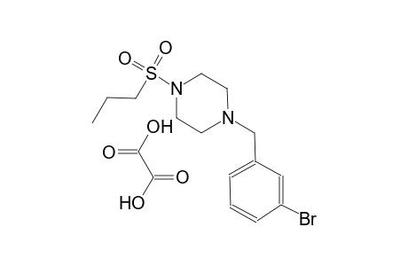 1-(3-bromobenzyl)-4-(propylsulfonyl)piperazine oxalate