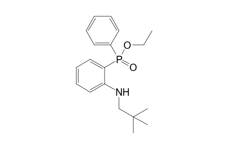 2-(Neopentylaminophenyl)phenylphosphinic Acid Ethyl Ester
