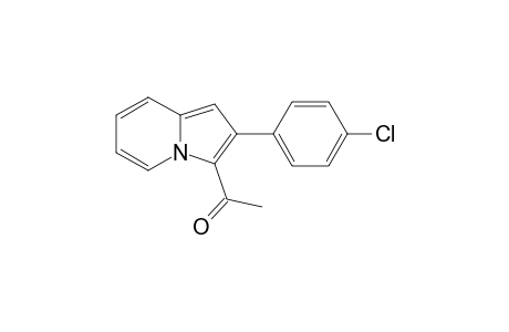 1-[2-(4-chlorophenyl)-3-indolizinyl]ethanone