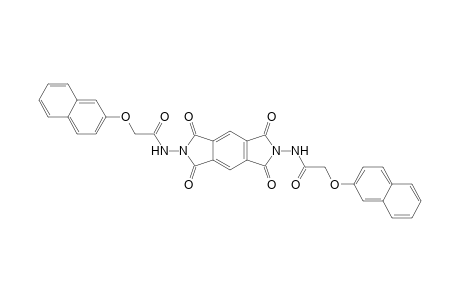 N,N'-[1,3,5,7-Tetraoxopyrrolo[3,4-f]isoindole-2,6(1H,3H,5H,7H)-diyl]bis[2-(naphthalen-2-yloxy)acetamide]
